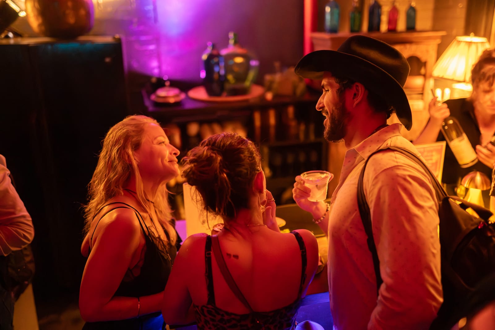 Connection at a Microdosing Collective gathering